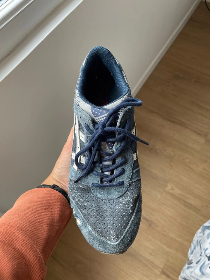 Asics gel lyte 3 bleu marine - photo numéro 2