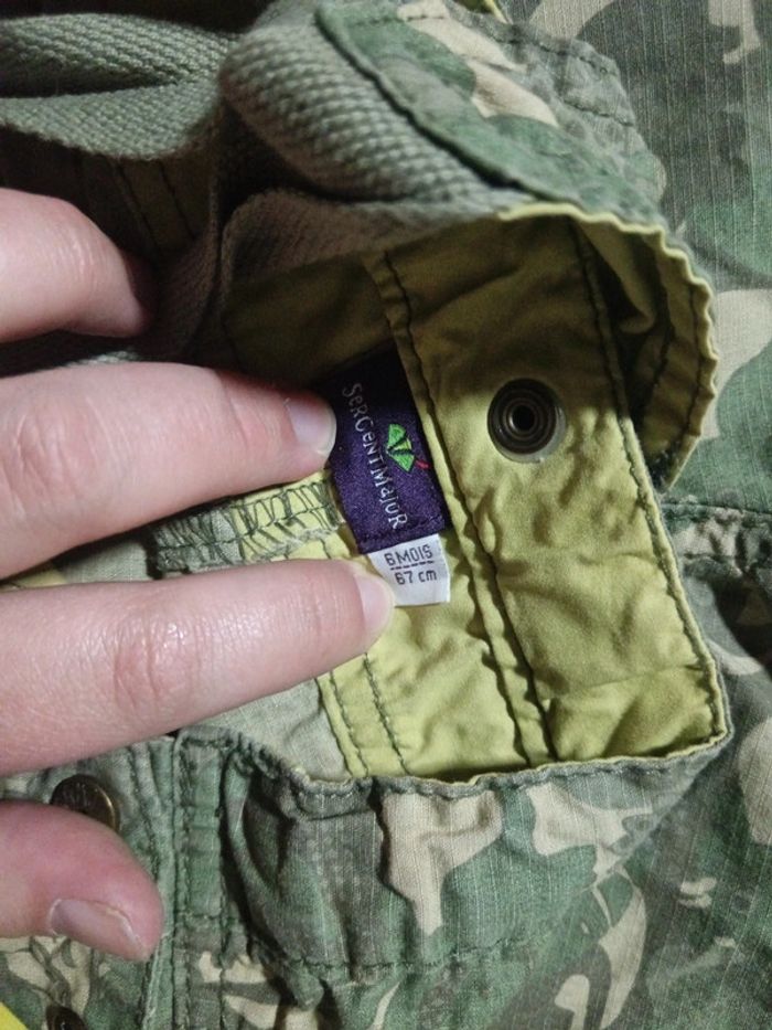 Salopette short militaire - photo numéro 3