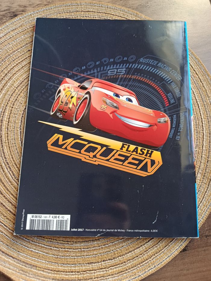 Le journal de Mickey hors série cars3ma bd du film - photo numéro 2