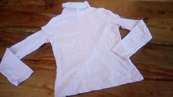 Sous pull rose pâle okaidi