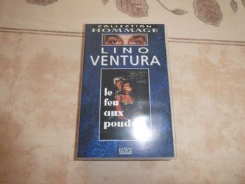 Cassette VHS Lino Ventura "le feu aux poudres"