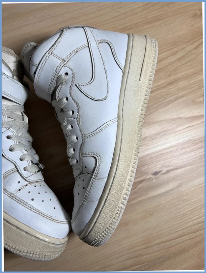 Nike Air Force 1 Mid Blanche – Pointure 38.5 Femme - photo numéro 7