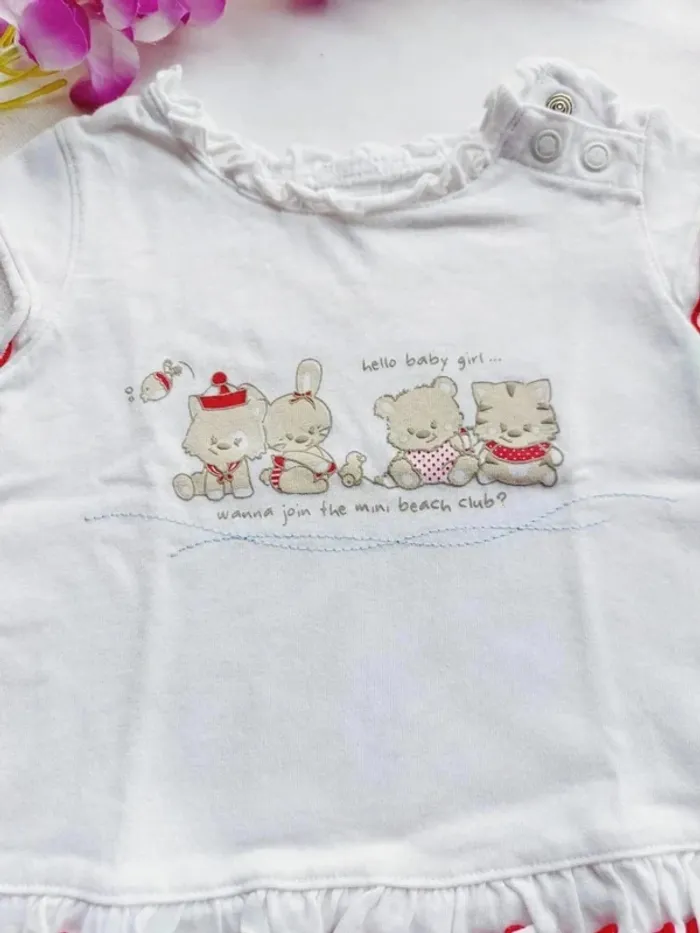 Tee-shirts baby club 6 mois - photo numéro 3