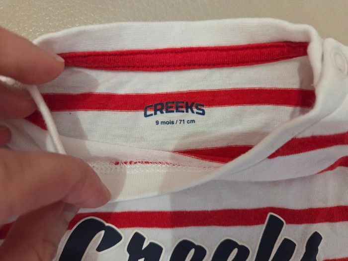 T-Shirt Manches longues Creeks 9 mois - photo numéro 2