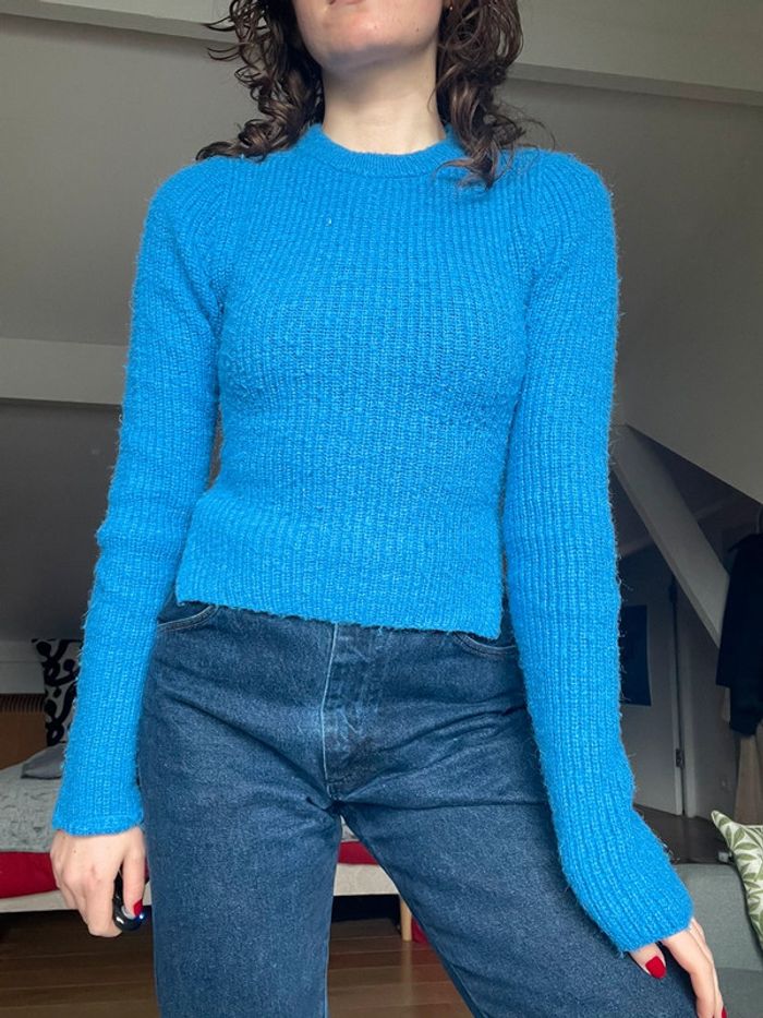 Pull Zara bleu