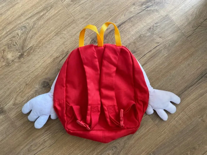 🔥 Sac à dos McDonald’s monstre rouge – Collector vintage 2012 – Rare 🔥 - photo numéro 2
