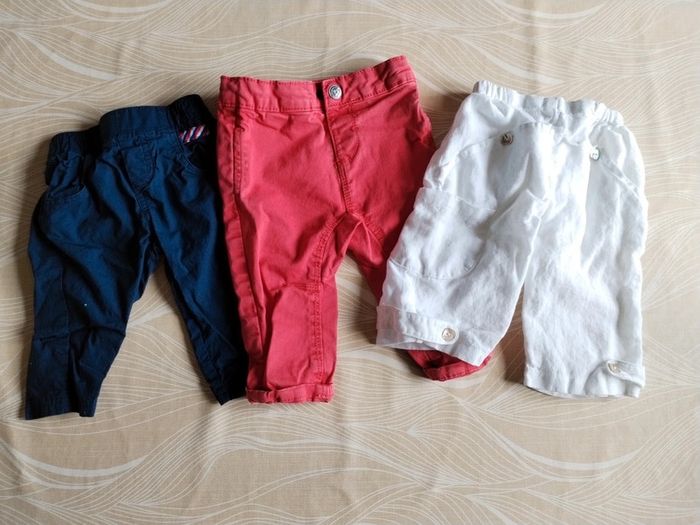 Lots pantalons 3 mois
