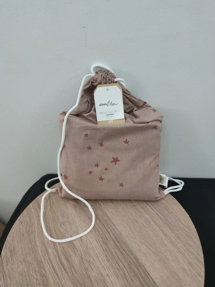 Parure de lit alinéa 1 personne neuf