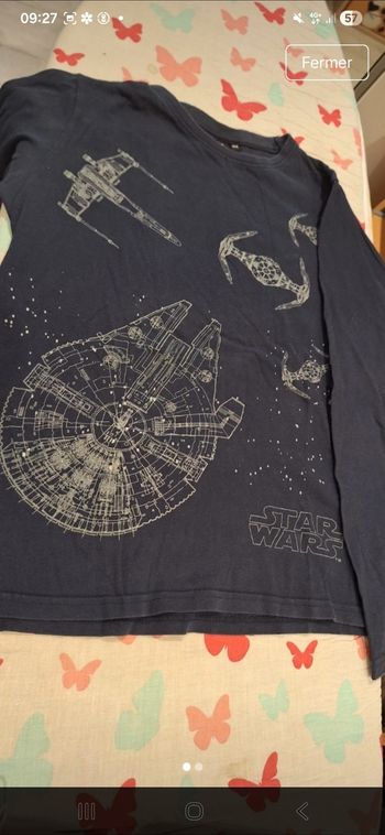 T shirt ml star wars 13 ans