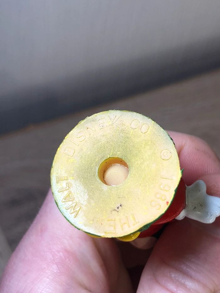 Figurine jouet vintage walt disney Minnie 1986 vinyl - photo numéro 4