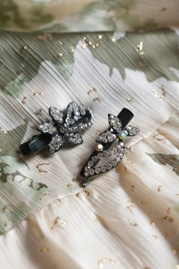 Barrettes à strass