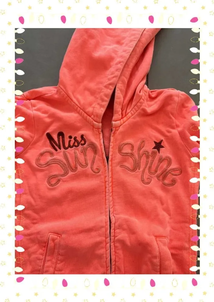 🧡 Gilet à capuche Catimini - Taille 8 ans 🧡 - photo numéro 3