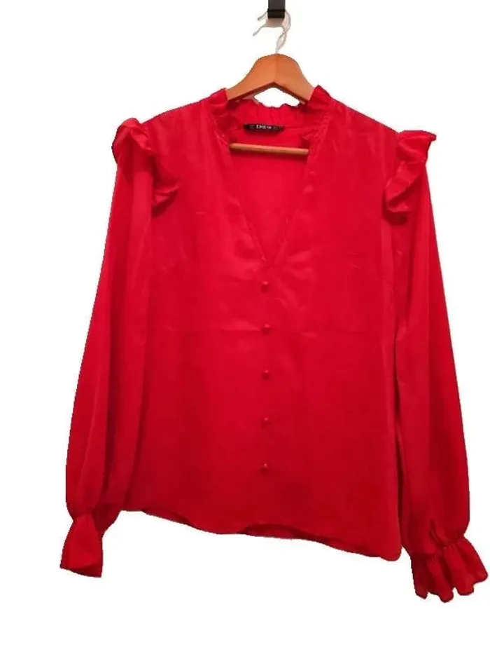 ChemisierRouge - 36/S - Neuf - photo numéro 2