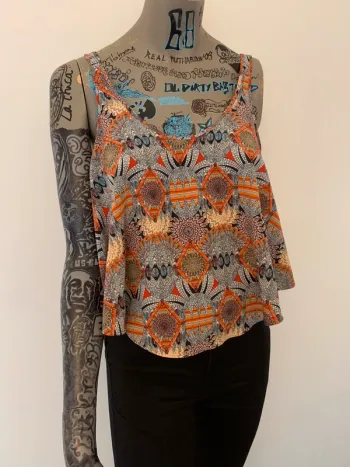 Haut zara coloré