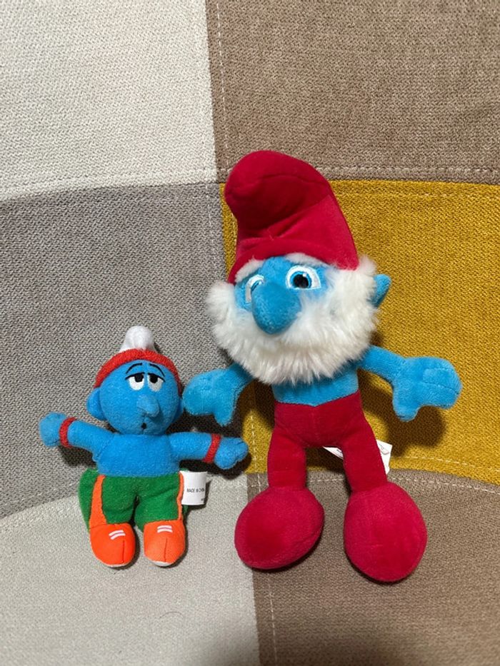 Peluche schtroumpfs - photo numéro 4