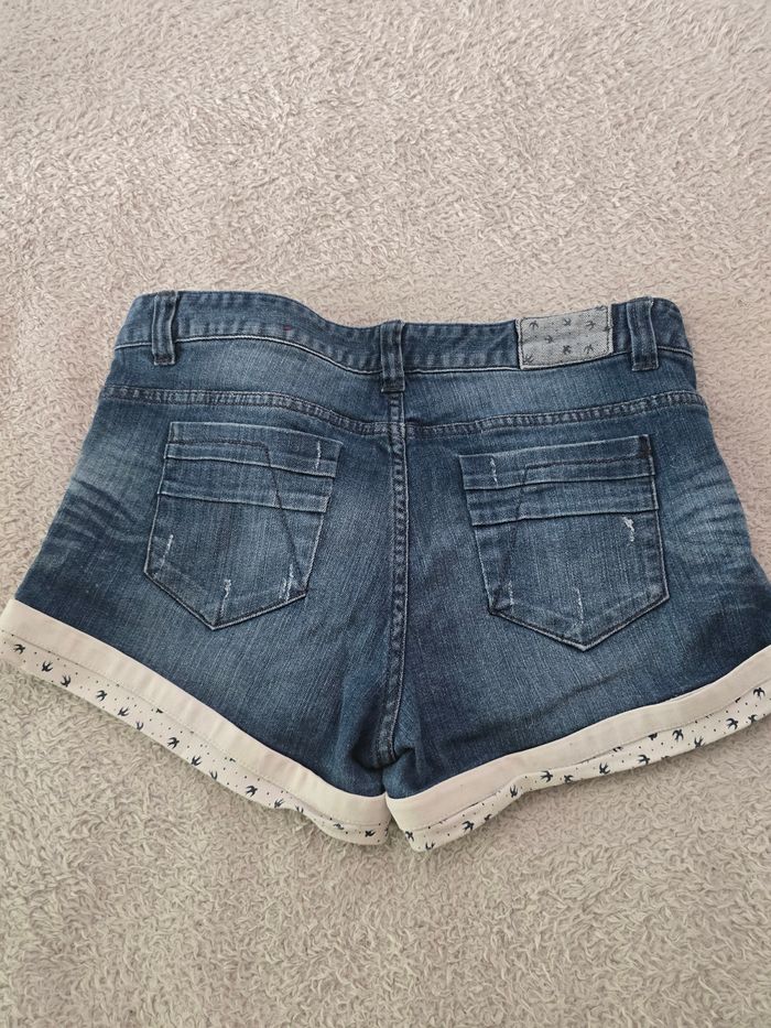 Short court jeans 🍒vintage 90🍒taille 44/46 - photo numéro 2