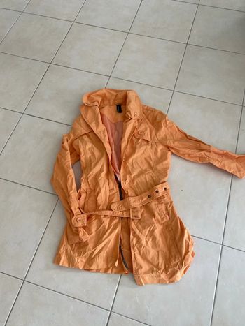 Tranch orange femme taille M