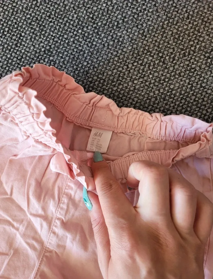 Short fille H&M 92 cm - photo numéro 2