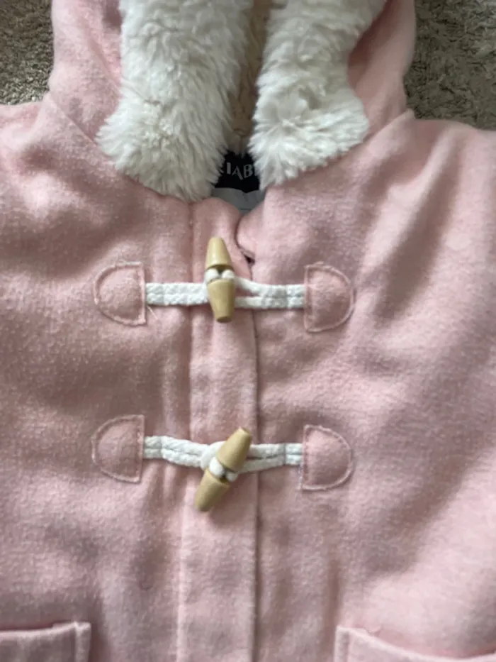 Manteau fourré 12 mois - photo numéro 2