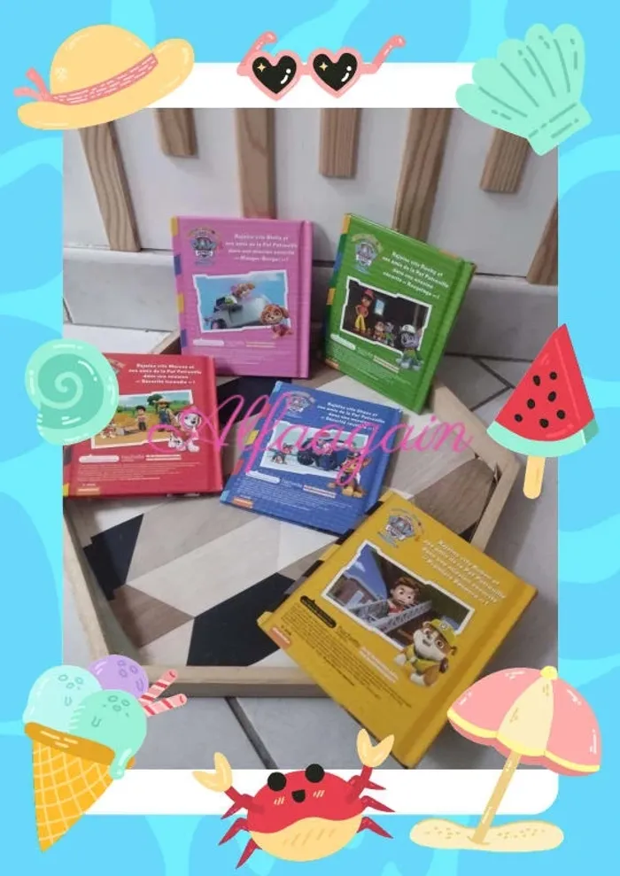 Lot minis livres par patrouille - photo numéro 4