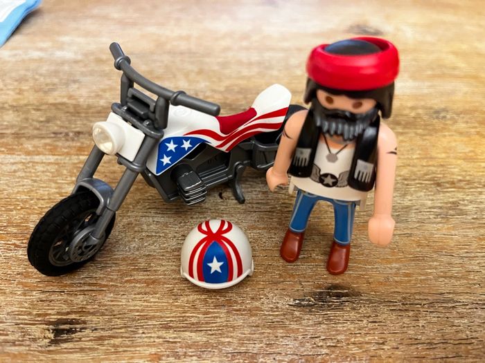 Playmobil moto biker