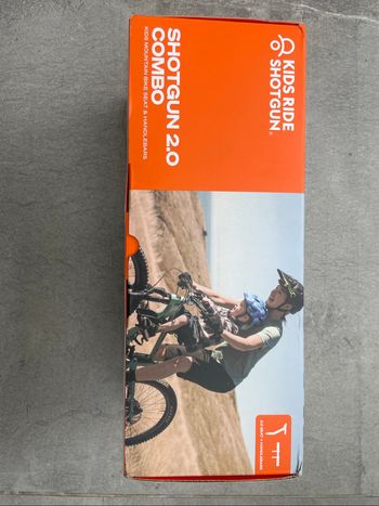 NEUF kids ride shotgun combo 2.0 selle + guidon