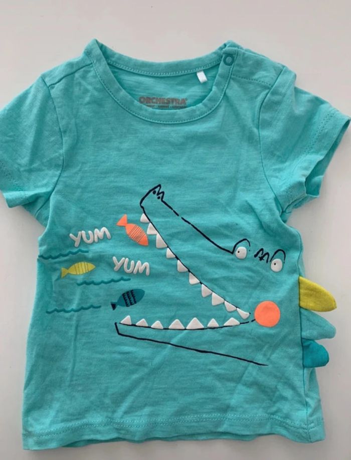Ensemble tshirt short bébé garçon - 6 mois - Orchestra - photo numéro 2