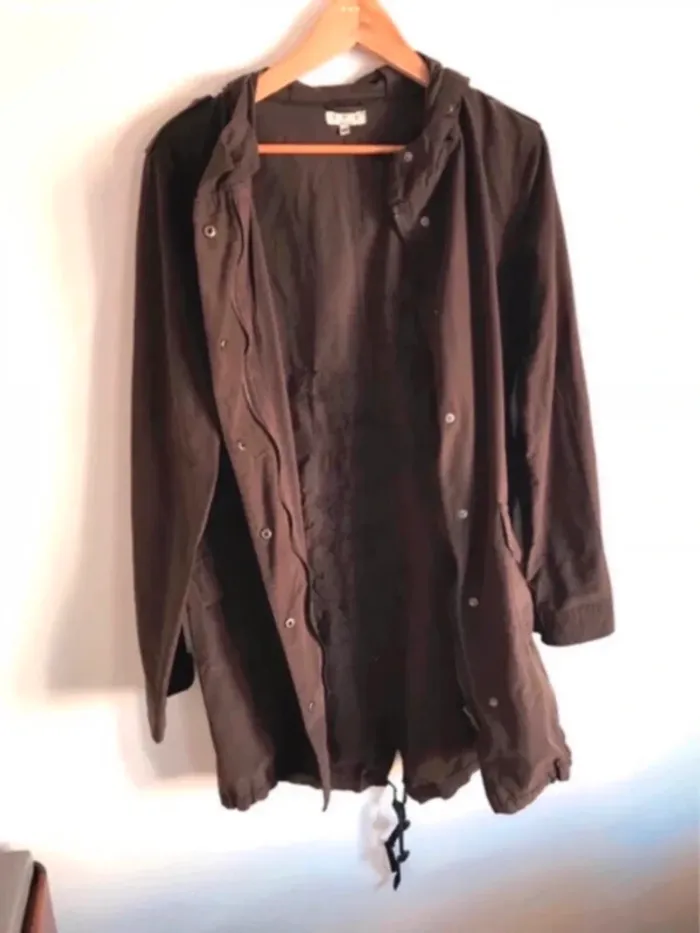 Veste légère marron à capuche Baba Nuki taille 40 - photo numéro 13