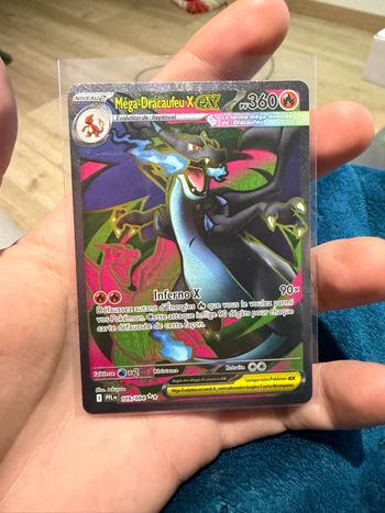 Carte Pokémon ME01 Mega Dracaufeu Ex Full Ar 109/094