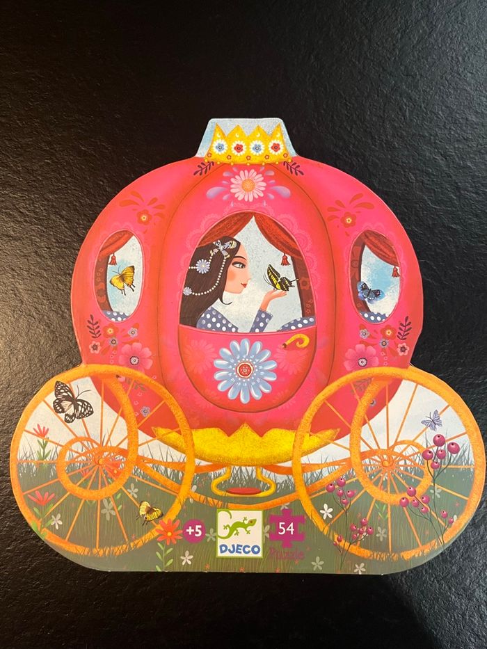 🧩 Puzzle Djeco « Le carrosse d’Élise » – 54 pièces - photo numéro 2
