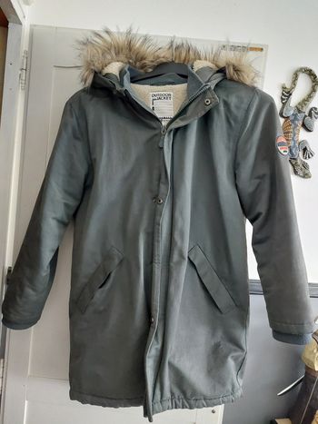 Manteau vert baudet 12 ans