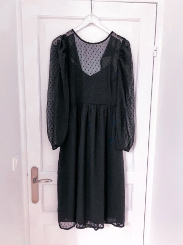 Robe longue noire H&M