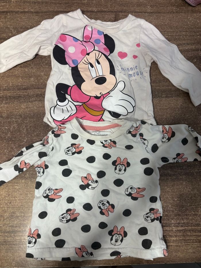 Lot de 2 tshirts Disney 9M