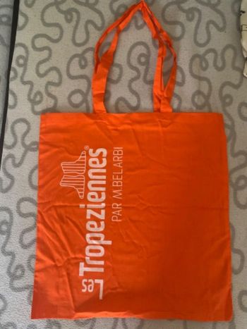 Tote bag les tropeziennes Orange