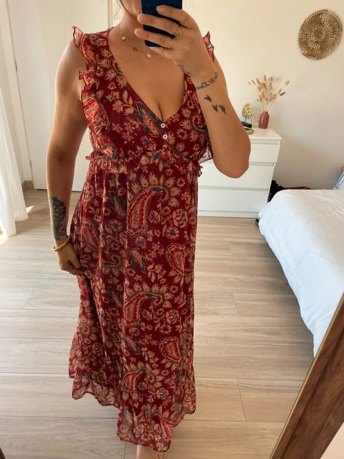Robe longue Camaïeu