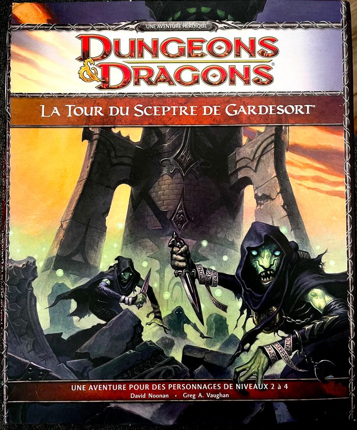 Aventure La tour du sceptre de gardesort Dungeons & dragons 4 eme edition