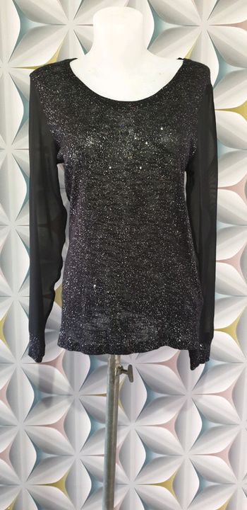 Magnifique haut pailleté idéal pour les fêtes
