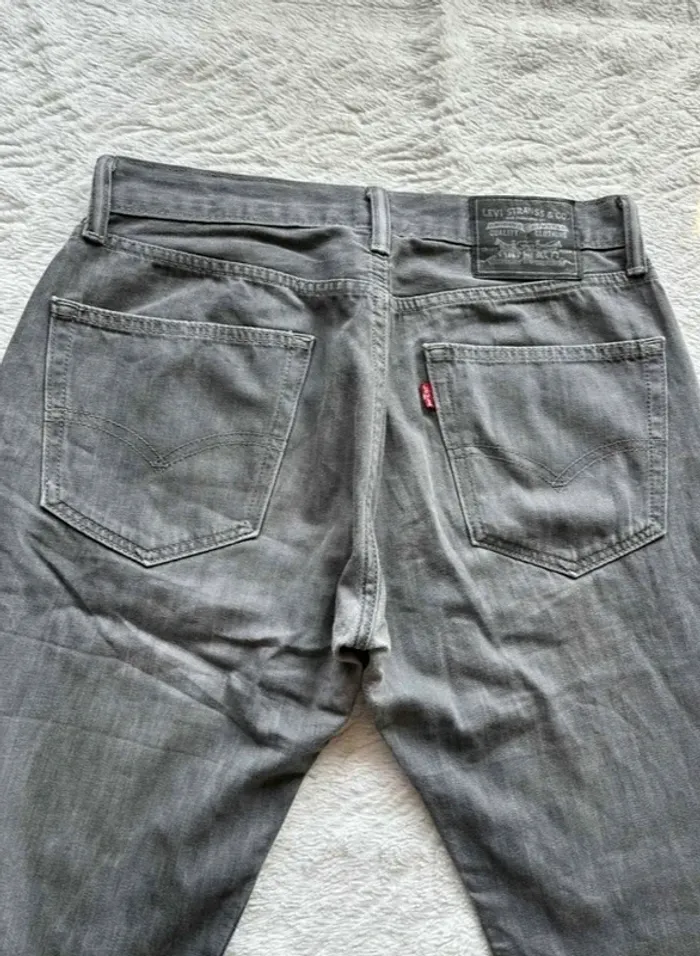 Jean Levi’s homme 559 relaxed straight droit gris taille M W28 - W29 38/40 L30 - photo numéro 11