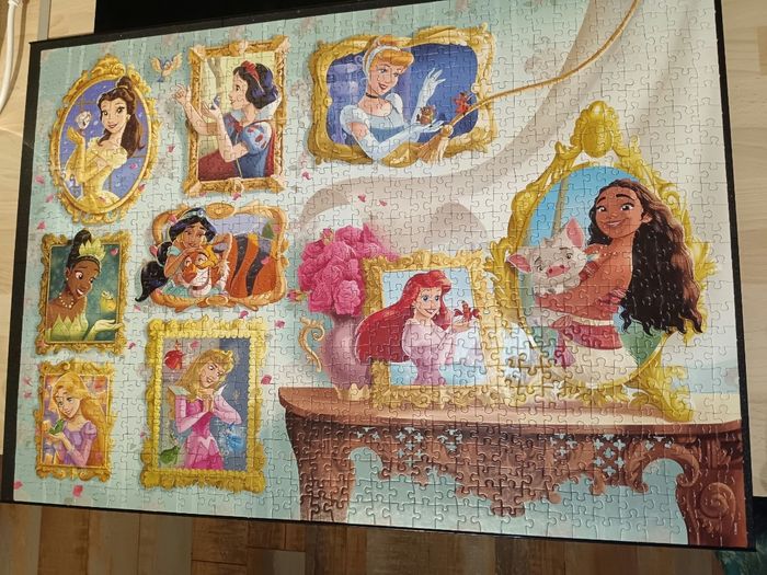 Puzzle 1000 pièces disney princesses