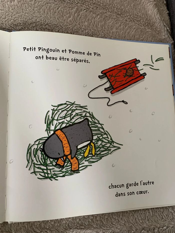 Livre Petit Pingouin et pomme de pin - photo numéro 4