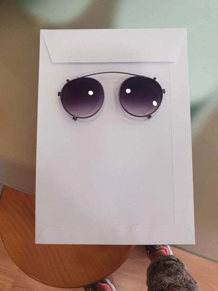 Clip solaire RayBan round metal junior - photo numéro 2