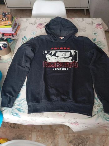 Sweat Naruto Shippuden gris t s