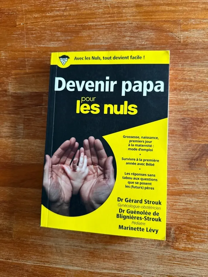 Livre devenir papa pour les nuls