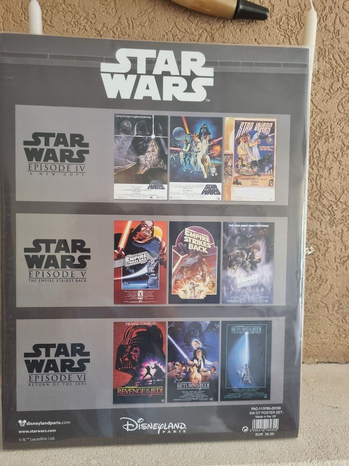9 affiches Poster Star Wars - photo numéro 5
