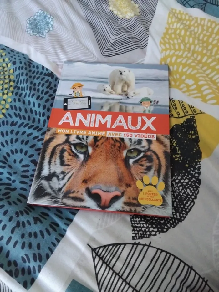 Livre animé sur les animaux