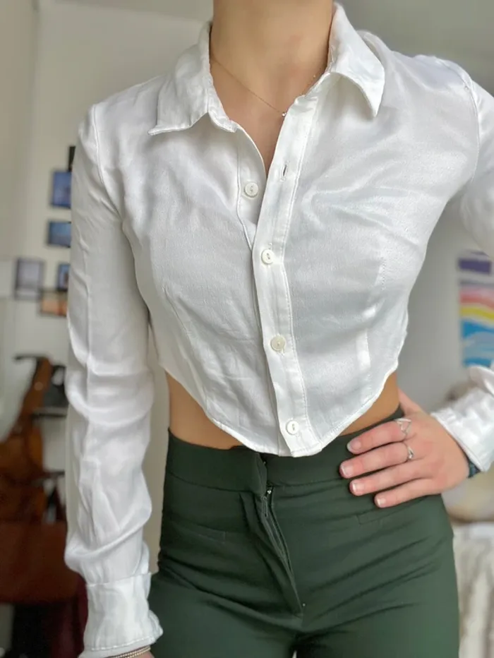 chemise blanche - photo numéro 2