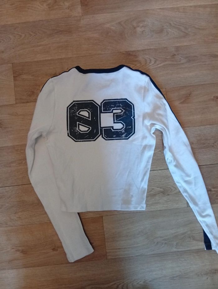 T-shirt manches longues.court . s - photo numéro 2