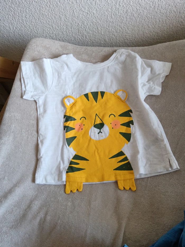 Lot de 3 tee shirts animaux - photo numéro 4