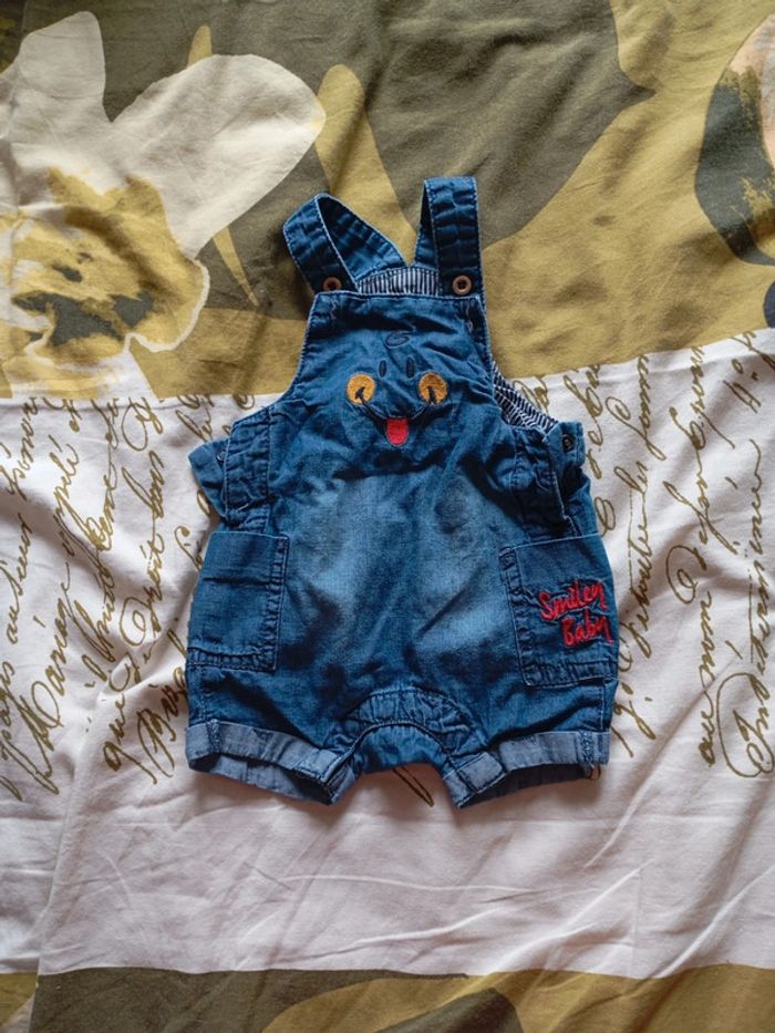 Salopette short été