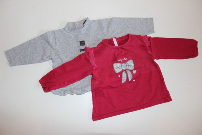 Lot tee shirt 12 mois